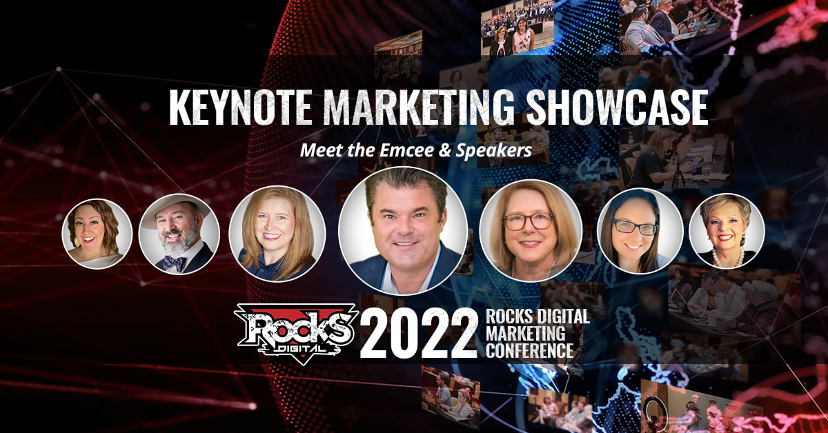 New This Year – Keynote Marketing Showcase With 7 Speakers