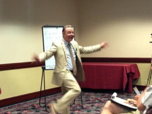"If you're not having fun, you're doing it wrong."
